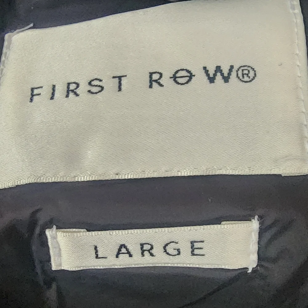 Men’s First Row Jacket, Puffer, Black, Size Large - Picture 3 of 3